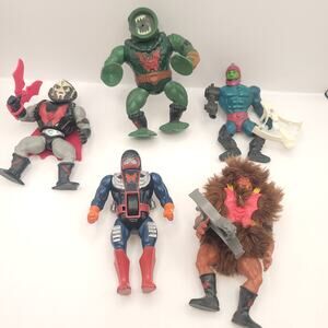 HeMan and the Masters of the Universe Pack Grizzlor Hordak Dragstor Leech 1985